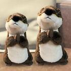 Stuffed Otter Plush Toy River Animals Sofa Ornaments Accompany Sleep Toy for