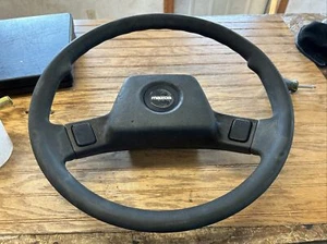 88 89 MAZDA 323 GT TURBO 2 SPOKE STEERING WHEEL OEM - Bild 1 von 11