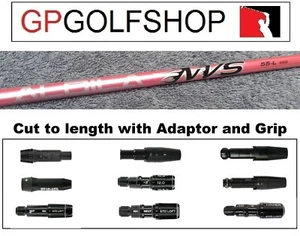 Eje del driver Aldila NVS 55 para damas + adaptador Taylormade Callaway Titliest Ping - Imagen 1 de 14