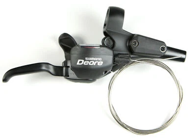 New Shimano Deore ST-M535 Dual Control Shifter Brake Combo 9 Speed Right Disc - Image 1 of 3