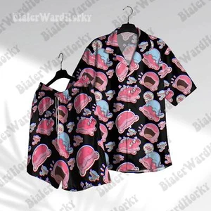 Wooper Clodsire süßes Hawaiihemd lustig Wassertyp Aloha Anime Clodsire Geschenke - Bild 1 von 4