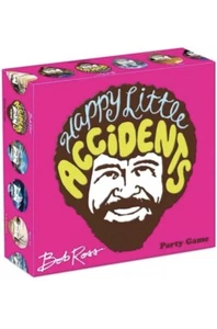 Bob Ross Happy Little Accidents Game - Art Party Game - New & Sealed - Picture 1 of 12