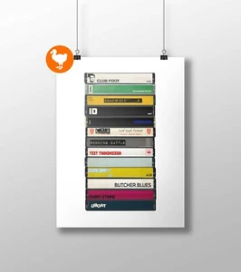 Kasabian Poster: Kassettendruck, Kasabian Album, Fan, Geschenk, Kunst - Bild 1 von 6