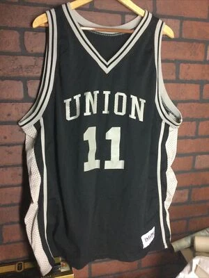 Vintage Size 52 #11 Union College High School Basketball Jersey By Delong - Image 1 of 4