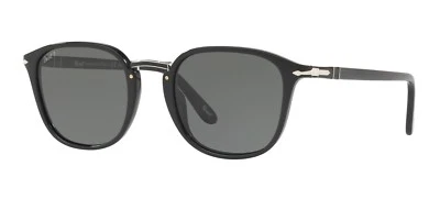 Очки солнцезащитные поляризованные Persol SARTORIA PO 3186S черные/серые (95/58) - Изображение 1 из 4