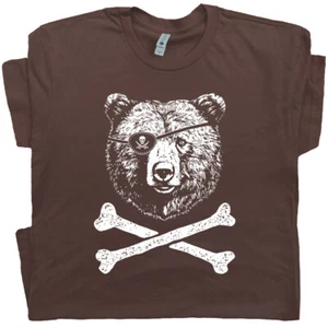 Cool Bear Camisa Bear Crossbones Yellowstone Grizzly Bear Camiseta Para Hombres Mujeres - Imagen 1 de 6