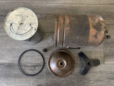 Luber Finer 135-S Brass Housing w/Diesel Pak Filter (Hot-Rod Rat-Rod) Luberfiner - Image 1 of 4