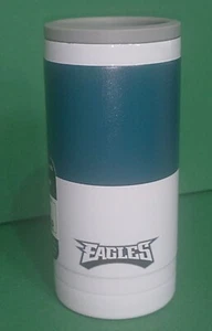 Philadelphia Eagles NFL 12 oz Double Wall Slim Can Coolie Free Shipping - Picture 1 of 8