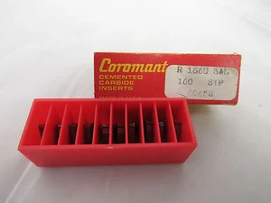 SANDVIK COROMANT R 166G 3AL 160 S1P CEMENTED CARBIDE INSERTS* 10 PCS * - Picture 1 of 3
