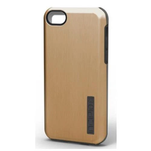 Funda Carcasa Brillo Incipio DualPro para Nuevo Apple iPhone 5c - Dorado/Gris Foto 1 de 1
