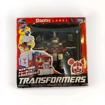 Toy Mickey Mouse Trailer "Transformers Disney Label" Takara Tomy Used - Image 1 of 4