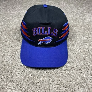 Buffalo Bulls Diamond Cut Snapback Hat 47 SAMPLE NWT Cap Black Red Blue OSFA - Picture 1 of 6