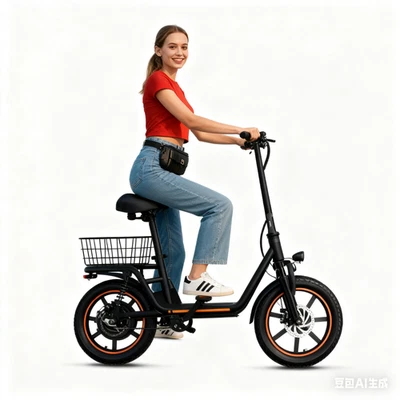 14 Zoll Elektroroller mit Korb 500W 36V/16AH E-Scooter Klappbar 120KG 45KM +Korb - Bild 1 von 4