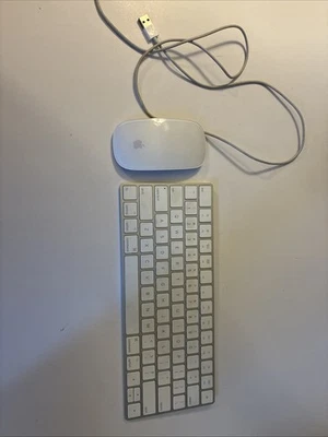 Apple Keyboard And Mouse - Image 1 of 3