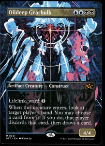 1x Oildeep Gearhulk (Borderless) - Aetherdrift - NM - MTG pack fresh - Picture 1 of 1
