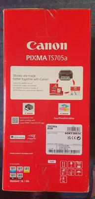 Canon PIXMA TS705a Drucker - wie iP 7250 iP4950 iP4000 iP3000 iP7250 4950 4000 - Bild 1 von 4