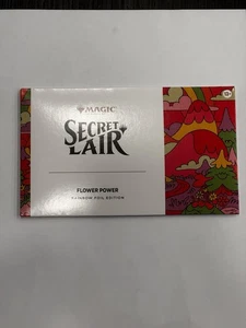 FOIL Flower Power Full Art Lands - Secret Lair Rainbow Foil Magic The Gathering - Picture 1 of 2