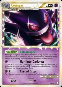 Pokemon Gengar (94/113) Triumphant LP HOLO - Picture 1 of 1