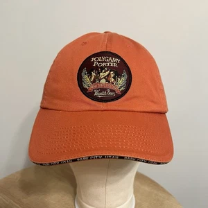 Polygamy Porter Hat Wasatch Brewery Craft Beer Adjustable Cap Orange - Picture 1 of 23