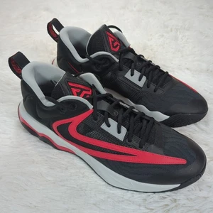 Men's Nike Giannis Immortality 3 Basketball Shoes Black Red Size 13 DZ7533-004 - Picture 1 of 7