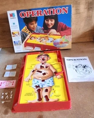 Operation Game by MB Games 1988 - The Game That Needs a Steady Hand  - Image 1 of 4