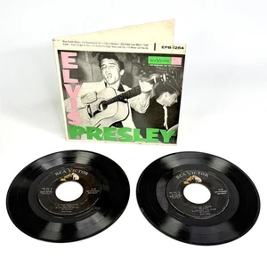 Elvis Presley Double EP RCA Victor EPB-1254 1956 Rockabilly Blau Wildleder Schuhe - Bild 1 von 24