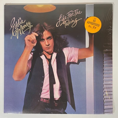 EDDIE MONEY Life For The Taking Vinyl LP in SHRINK 1978 EX - Image 1 of 4