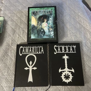RARO cofanetto Guida alla Camarilla e al Sabbat Vampire la Mascherata - Foto 1 di 3