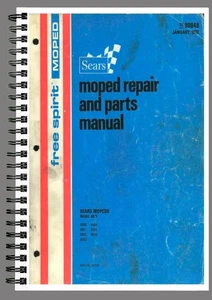 Puch FREE SPIRIT Moped Workshop Manual Repair Workshop Service Book English - Picture 1 of 3