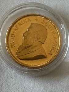 Krügerrand aus Südafrika * Münze 1/10 Unze Oz Gold von 1982 - Bild 1 von 8