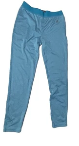 REI Girls Leggings Base Layer Blue 10/12 Skiing Winter Thermal Underwear - Picture 1 of 8