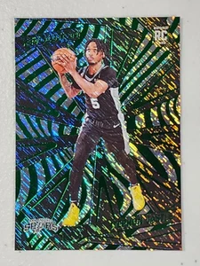 Stephon Castle 2024-25 Revolution Green Storm Rookie Parallel #070/149 RC Spurs - Picture 1 of 2
