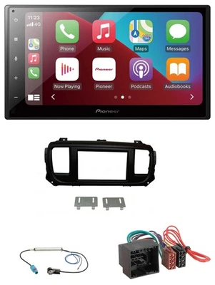 Pioneer USB MP3 DAB 2DIN Bluetooth Autoradio für Citroen Jumpy Spacetourer ab 20 - Bild 1 von 4