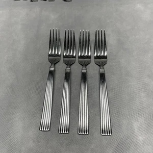 Reed & Barton CRESCENDO II Set di 4 Forchette da Pranzo Acciaio Inox Lucido 18/10 - Foto 1 di 6