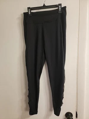 Леггинсы Victoria's Secret On Point Flow черные с высокой талией размер M (10/170/72A) M05 - Изображение 1 из 4