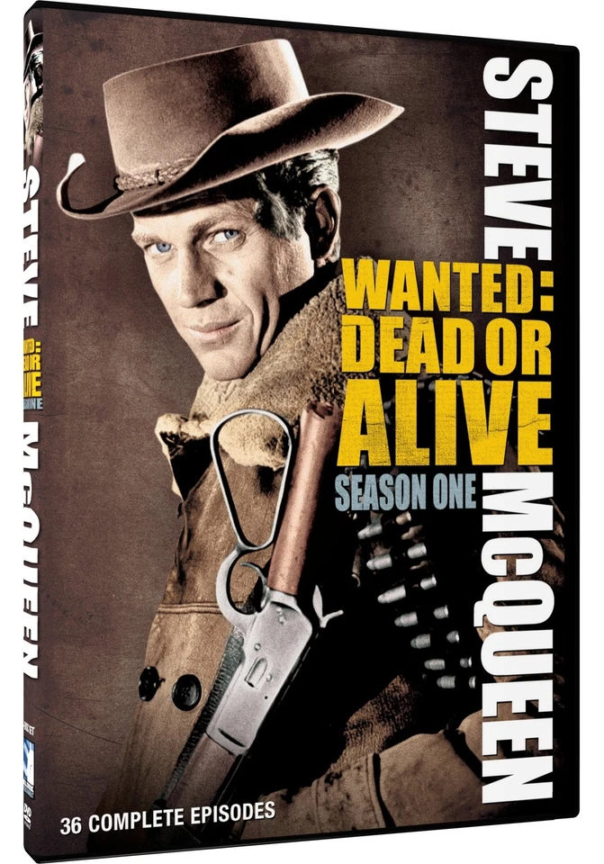 Wanted Dead Or Alive - Season 1 (DVD) Steve McQueen James Coburn Michael Landon - Image 1 of 1