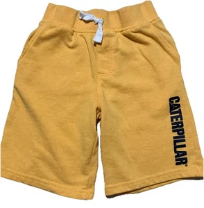 Caterpillar Boys Size 7 Yellow Shorts CAT - Picture 1 of 6