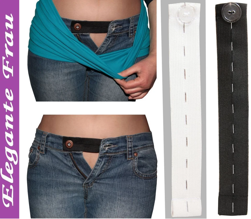 NO-NAME Hosenerweiterung, Rockerweiterung, für Rock und Hose Umstandshose erweiterung