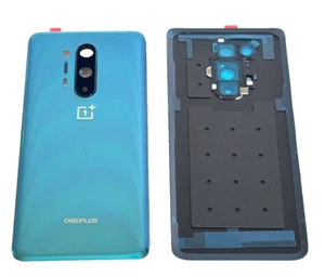 Original OnePlus 8 Pro  Akkudeckel Backcover Rückseite in Grün - Bild 1 von 1