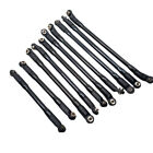 10 Pack 1 10 Alloy Rc Car Rod Link Set Shock Absorber For Axial Scx10 Ii 90046