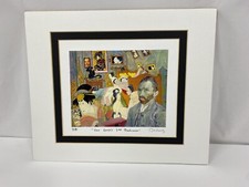 Nelson De La Nuez Van Gogh’s 3rd Bedroom Pop Art Print