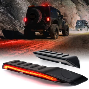 Xprite LED Tail Light Brake Reverse Turn Signal Lamp for 07-18 Jeep Wrangler JKU - Picture 1 of 7