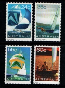 Australia 1981 Yachts Yachting SG833-36 MNH - Foto 1 di 1