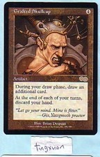 MTG 4X URZA'S SAGA GRAFTED SKULLCAP NM MAGIC THE GATHERING ARTIFACT RARE ENGLISH