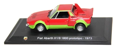 METRO USATO 1:43 AUTO DIE CAST FIAT ABARTH X1/9 1800 PROTOTIPO 1973 ROSSO EDI 7 - Immagine 1 di 4