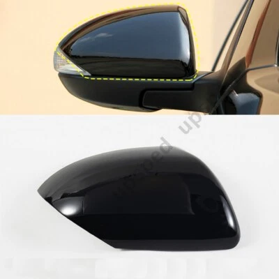 Tapa negra de la cubierta del espejo retrovisor del lado derecho del coche para Mazda 3 2010-2013 con señal Foto 1 de 4