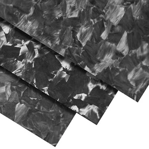 Hoja de fibra de carbono forjada ARRIS 100x250 200X300 240X240 fibra de carbono picada 3K - Imagen 1 de 26
