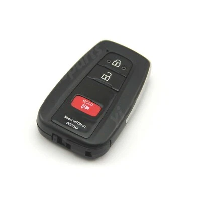 Funda Carcasa Llavero Inteligente Remoto Para Toyota Corolla Prius C-HR RAV4 86 3 Botones Foto 1 de 4