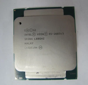 Intel Xeon E5-2603 v3 6-Core 1.60GHz 15MB LGA2011-3 Processor SR20A - Picture 1 of 1