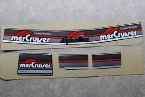 Quicksilver Mercruiser Counter Rotating Alpha One Decal Set 37-817387A91 NEW OEM - Picture 1 of 3